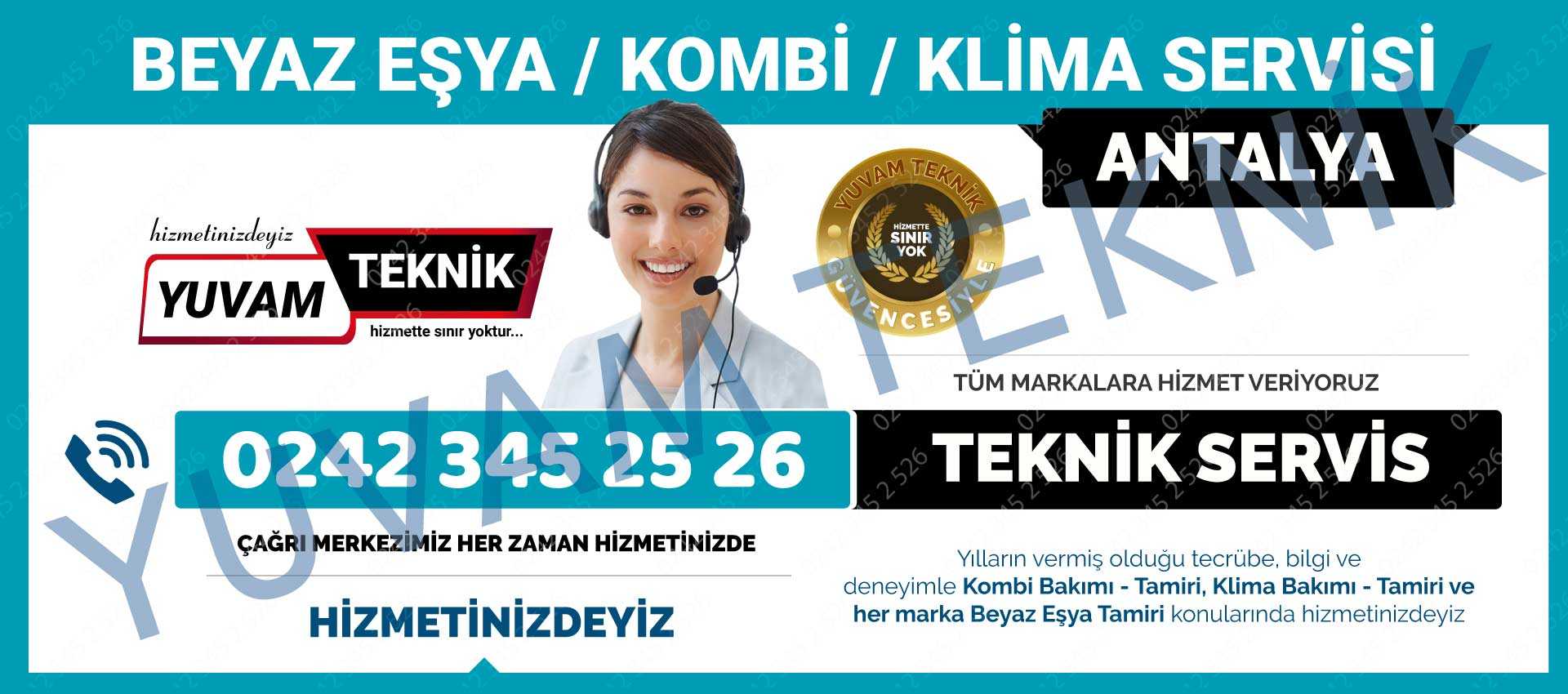 Antalya Arçelik Beko Vestel Beyaz Eşya Servisi Telefon Numarası